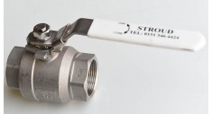 Stainless Steel '2' piece ball valve screwed bsp fig 902